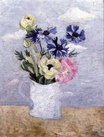 Fiori in una Tazza Bianca da Christopher Wood