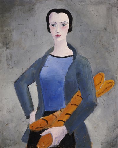 Ragazza con Pane da Christopher Wood