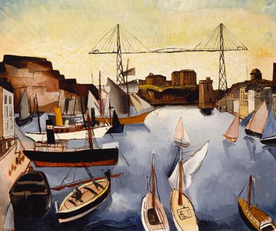 Porto di Marsiglia da Christopher Wood