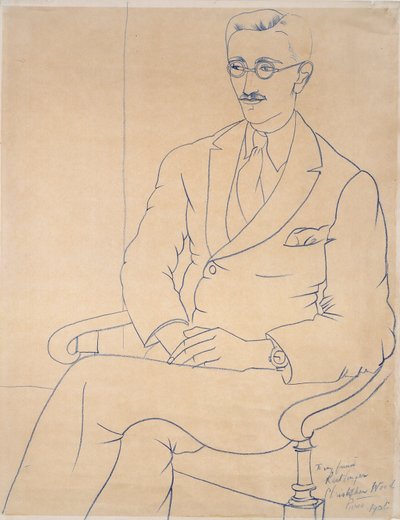 Ritratto di Gerald Reitlinger da Christopher Wood