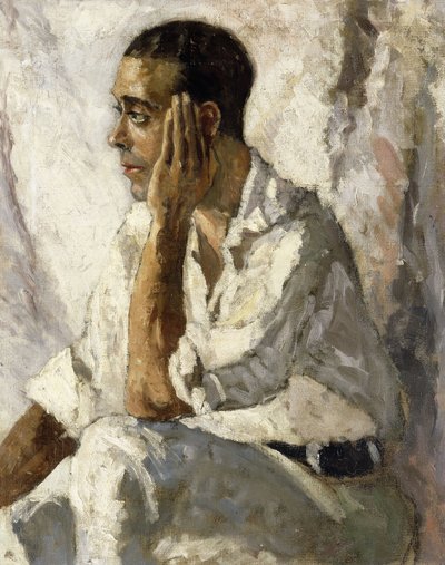 Ritratto di J.A. Gandarillas da Christopher Wood