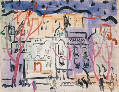 Scena di Strada, Sud della Francia da Christopher Wood