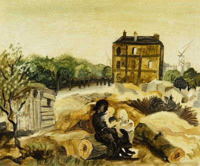 La Piccola Casa Marrone, Passy, c.1928 da Christopher Wood
