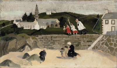 Il sacramento, Ploaré, Bretagna da Christopher Wood