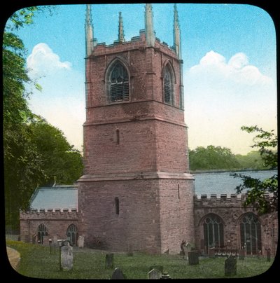 Chiesa di Bodmin, Cornovaglia, fine XIX o inizio XX secolo da Church Army Lantern Department