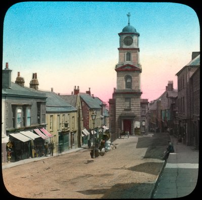 Municipio e Market Street, Penryn, Cornovaglia da Church Army Lantern Department