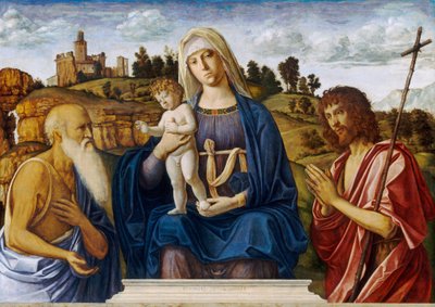Madonna col Bambino con San Girolamo e San Giovanni Battista da Cima da Conegliano