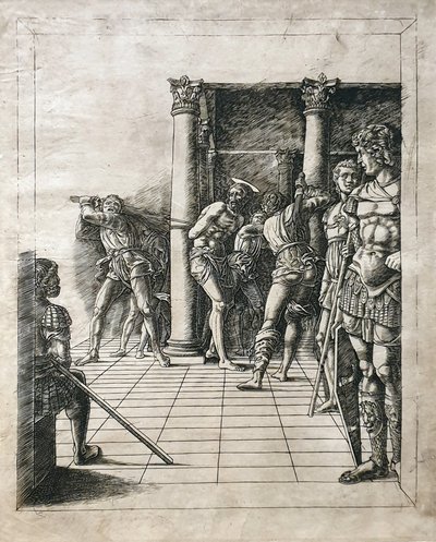 La flagellazione di Cristo da Circle of Andrea Mantegna