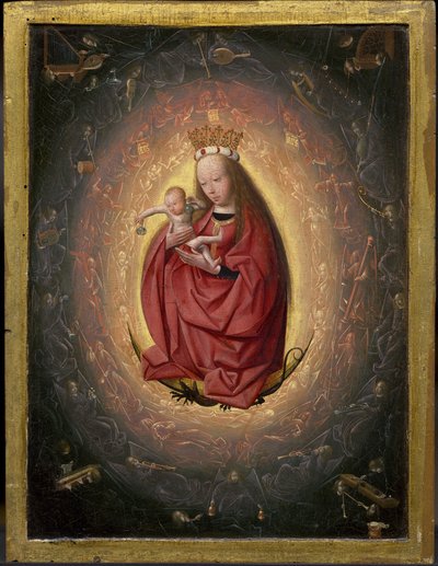 La glorificazione della Vergine da Circle of Geertgen tot Sint Jans