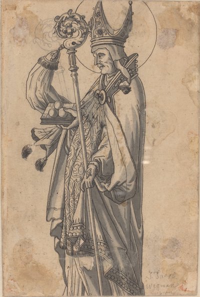 San Nicola (verso) da Circle of Hans Heinrich Wägmann