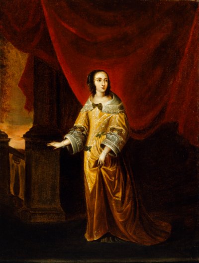 Ritratto di una signora, XVII secolo da Circle of Hieronymus Janssens