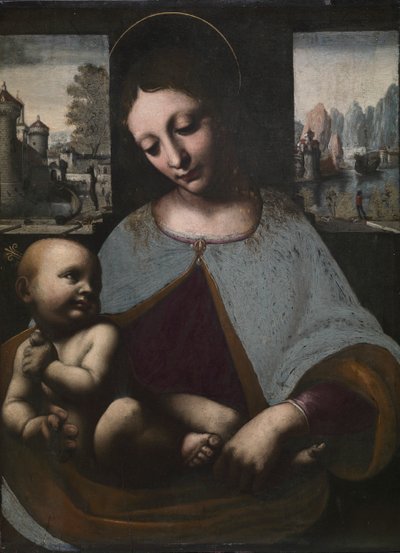 Madonna col Bambino da Circle of Leonardo da Vinci