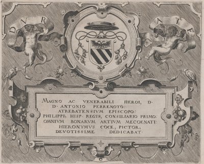 Dedica da Circle of Lucas van Doetechum and Johannes