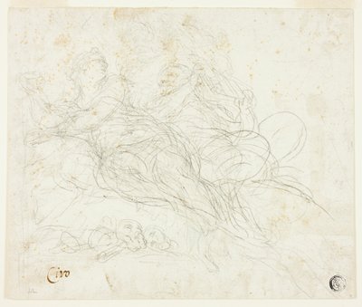 Ninfa e satiro da Ciro Ferri