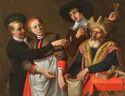 Rivali, prima metà del XVII sec. da Claes Cornelisz. Moeyaert