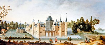 Abbazia e Castello di Egmond da Claes Jacobsz. van der Heck
