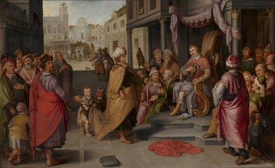 Il giudizio di Cambise, 1620 da Claes Jacobsz van der Heck