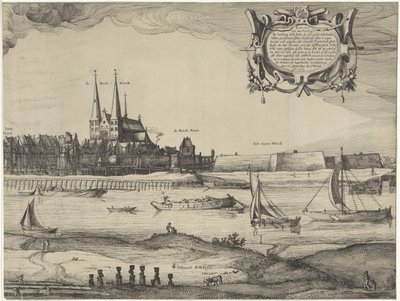 Profilo di Deventer (tavola IV) da Claes Jansz. Visscher (II) (possibly)