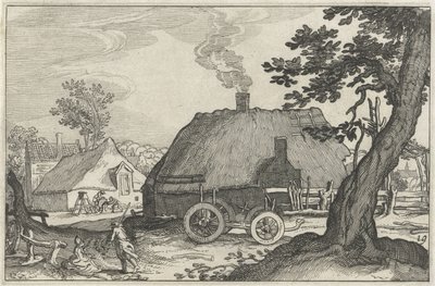 Gruppo di fattorie da Claes Jansz. Visscher (II)