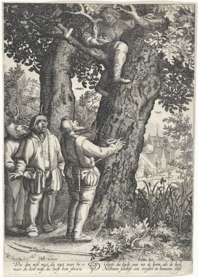 Ladro di nidi da Claes Jansz. Visscher (II)