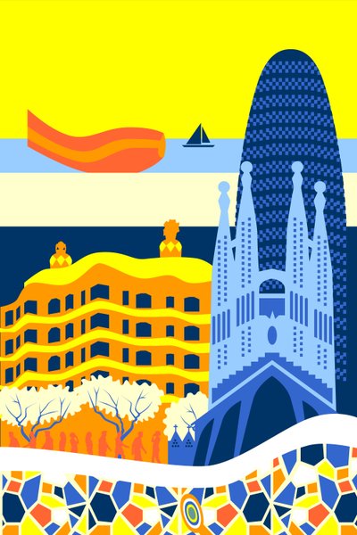 Barcellona da Claire Huntley