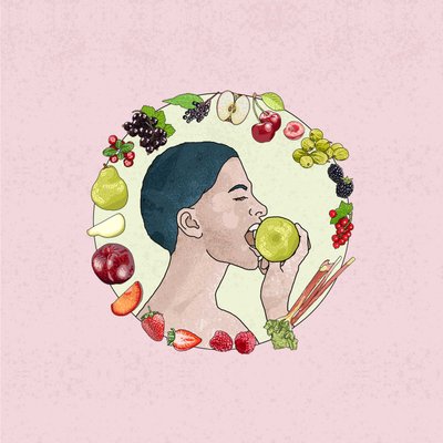 Assunzione di frutta, 2024 da Claire Huntley