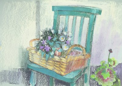 Campanule e margherite da Claire Spencer