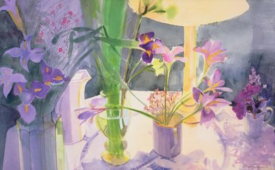 Iris invernale da Claire Spencer