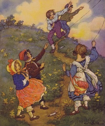 Il giardino dei versi di un bambino: Il vento da Clara Miller Burd