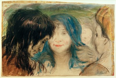 La ragazza dai capelli blu da Clara Siewert