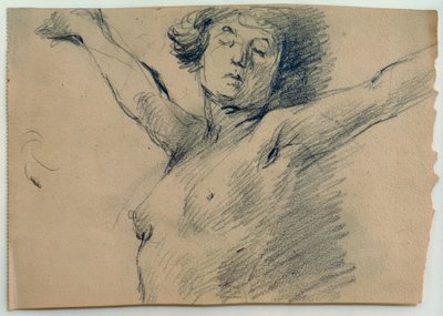 Nudo femminile, mezzobusto da Clara Siewert