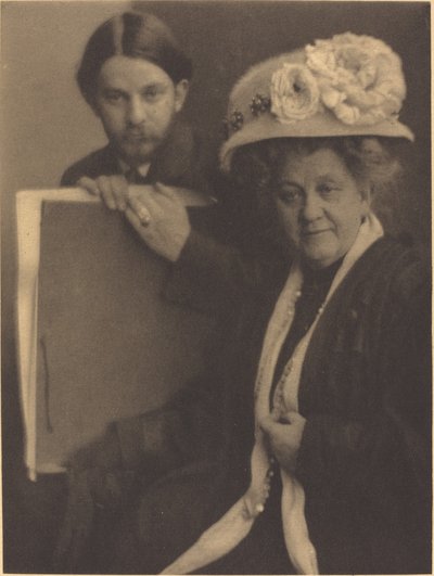 Alvin Langdon Coburn e Sua Madre da Clarence H. White