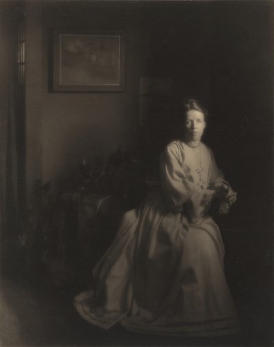 Mrs. White - In the Studio da Clarence H White