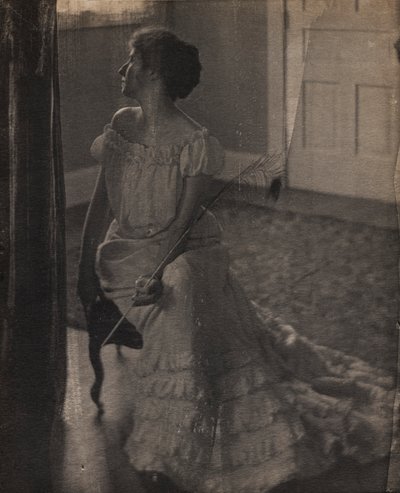 La piuma di pavone, c. 1902 da Clarence H. White