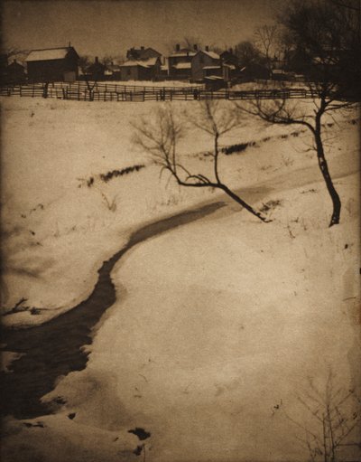 Paesaggio invernale, c. 1900 da Clarence H. White