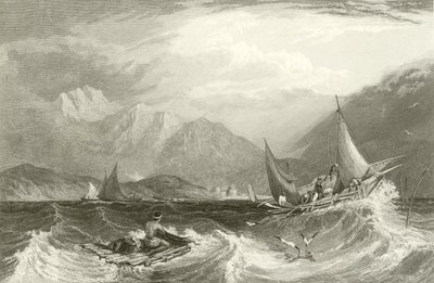 Porto di Bombay - Barche da pesca, durante il monsone da Clarkson Frederick Stanfield