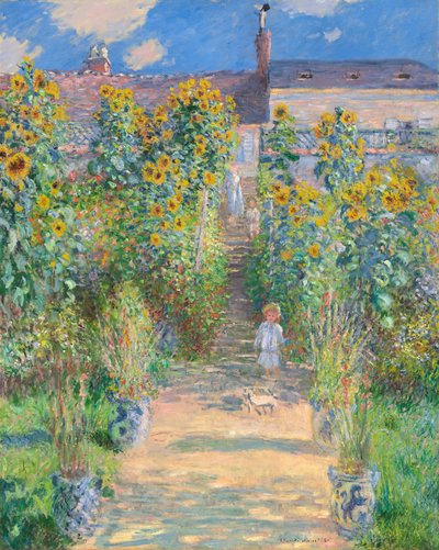 XuFan Stampa Claude Monet Pittura a Olio di paesaggi su Tela Stampe su Poster Immagini di Arte della Parete Cuadros per Soggiorno 60x90cm Senza Cornice 