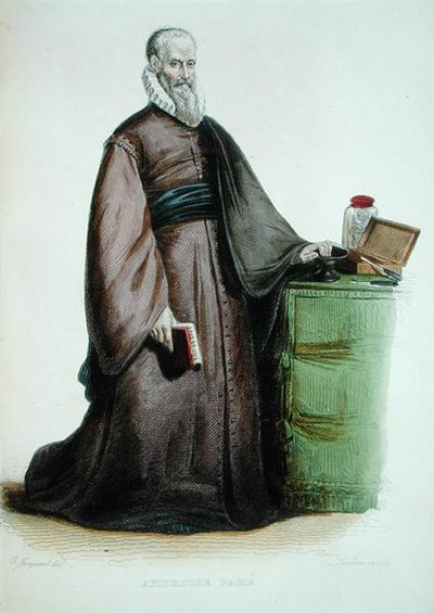 Amboise Pare (1509-90) illustrazione da 