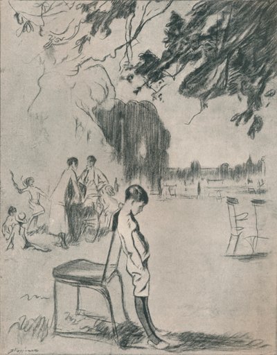 Sono stanco a morte delle donne da The Boy, c1900 da Claude Allin Shepperson