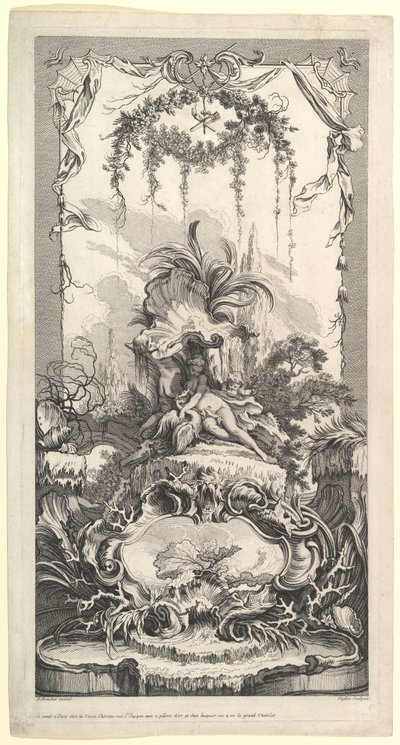Leda e il Cigno da Claude Augustin Duflos
