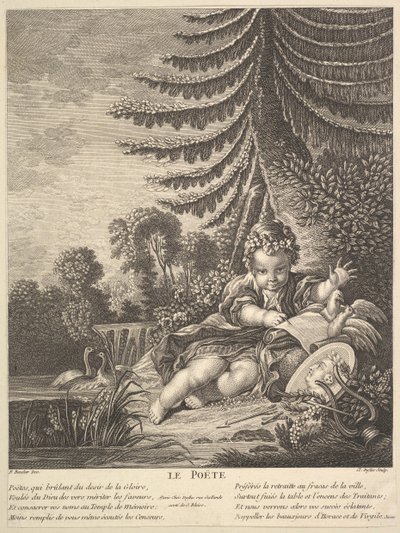 Il Poeta da Claude Augustin Duflos