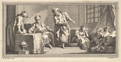 Il mercante di schiavi da Claude Augustin Duflos