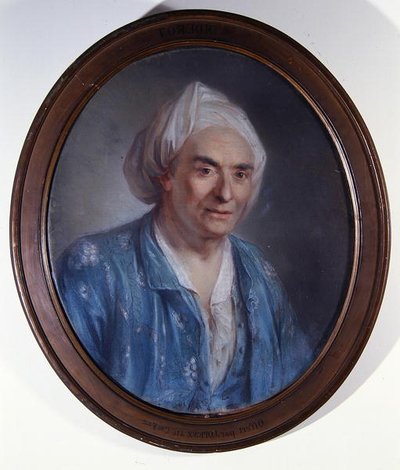 Ritratto di Denis Diderot (1713-84) c.1763 da Claude Bornet