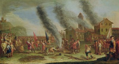 La miseria della guerra. La pira da Claude Callot