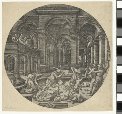 Strage degli innocenti a Betlemme da Claude Corneille