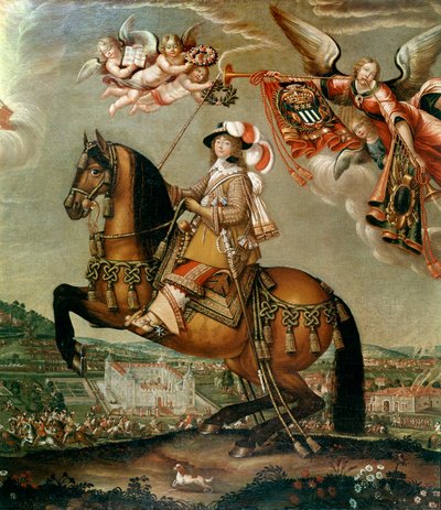 Ritratto equestre di Alberte Barbe d