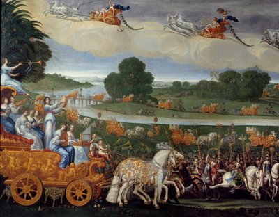 I quattro elementi. La Terra (dettaglio sinistro) da Claude Deruet