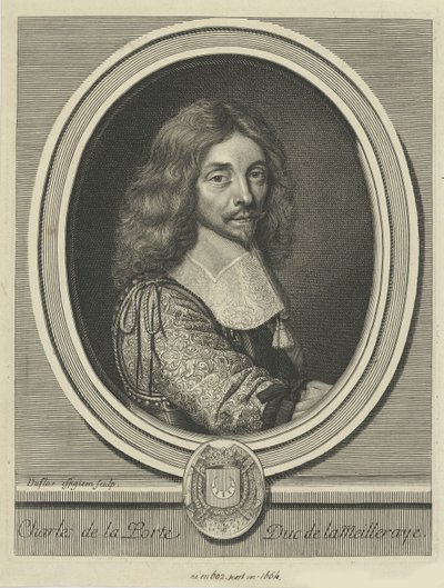 Charles de la Porte, duca di la Meilleraye, 1602-1664, ca 1690 da Claude Duflos