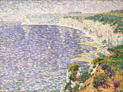 Una vista delle scogliere a Etretat da Claude Emile Schuffenecker