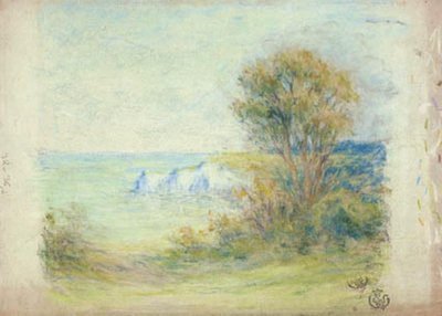 Scogliere a Étretat da Claude Emile Schuffenecker